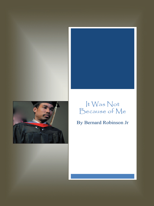 Cover image for It Was Not Because of Me